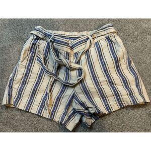 J Crew Woman's  Shorts Mercantile Pull On 5'' Linen Blend Size 6 #82